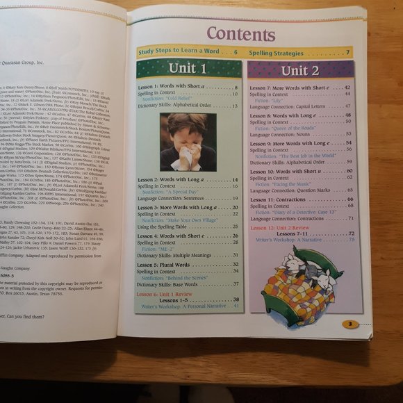 Spelling Workbook Linking Words to Meaning Level 3 - Picture 2 of 7